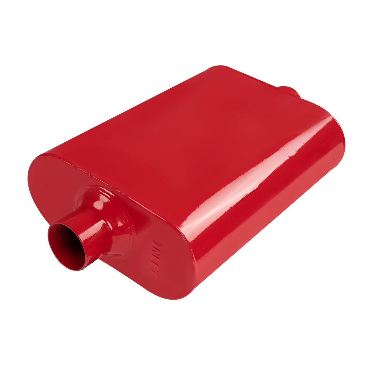 Floshine Universal Mufflers Dual Chamber 2'' Inlet (Id) 2'' Outlet (Id) Overall 17'' Performance Automotive Muffler Exhaust Fh42