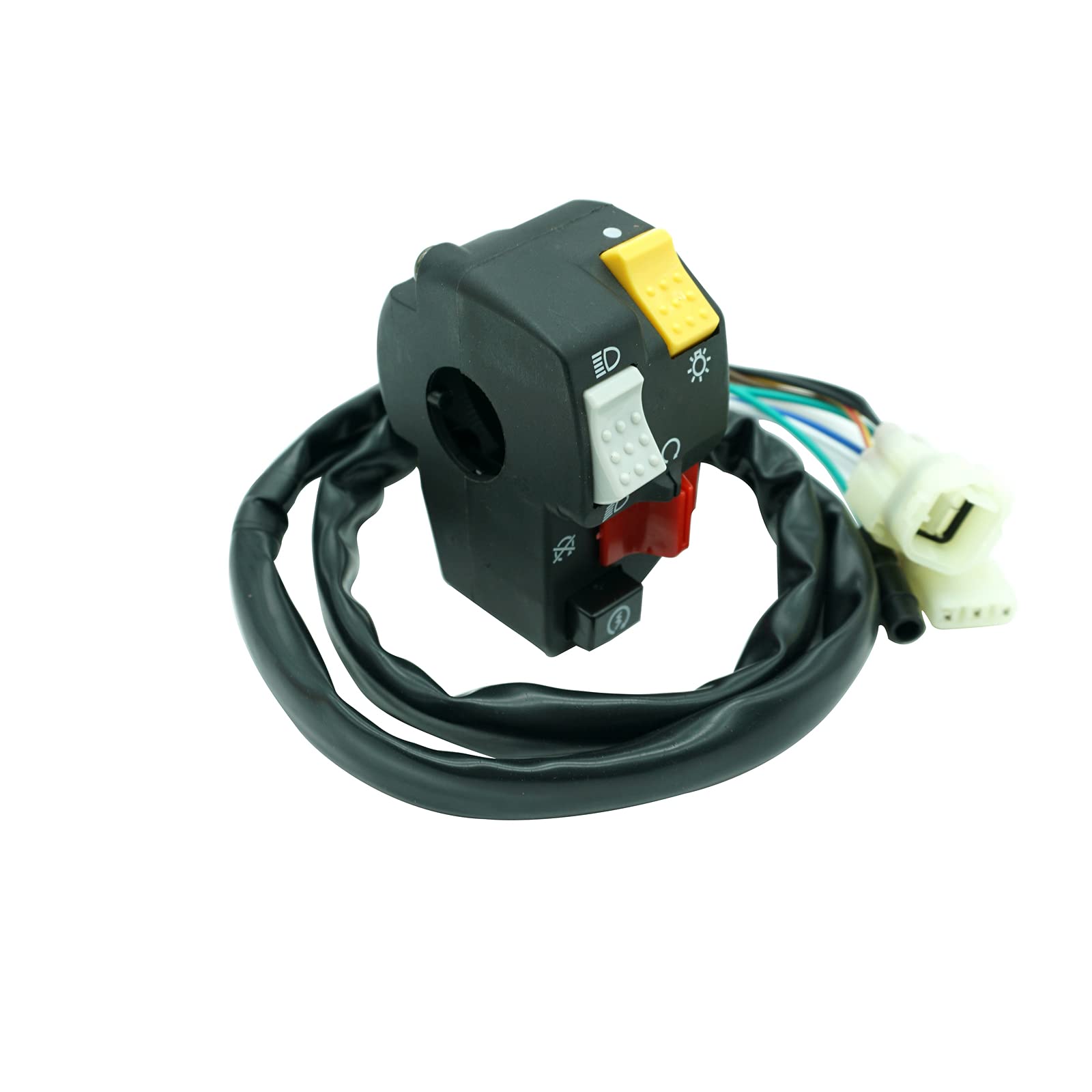 M Mati Left Handlebar Start Kill Stop Headlight Switch For Honda Trx250 Trx250Ex Sportrax 250 Ex 2006-2007 35200-Hn6-A31