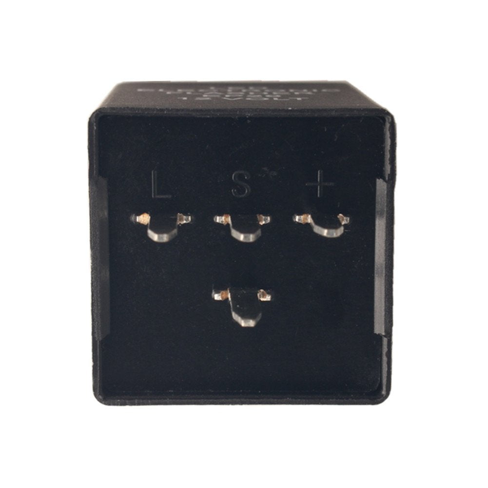 Dewhel Led Electronic Flasher Ep29 12 Volt 4-Pin Ep29N Relay Fix For Led Turn Signal Bulbs Hyper Flash Fix 1996-2005 Cadillac Chevrolet Gmc Oldsmobile