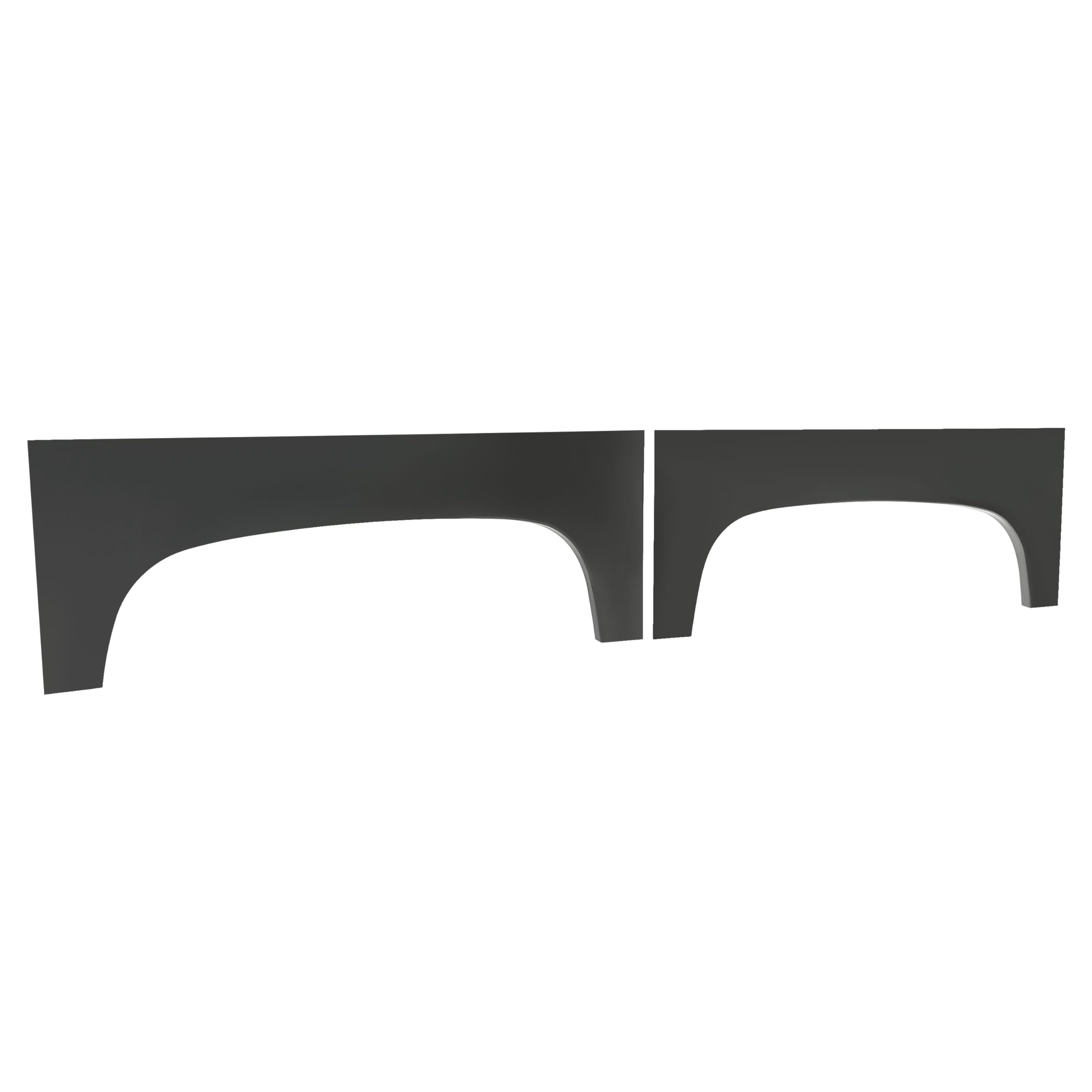 Kojem Wheel Arch Repair Panel Compatible with 2007-2014 Chevy Chevrolet Silverado 1500 2500HD 3500HD Truck Bed Upper Wheel Arch