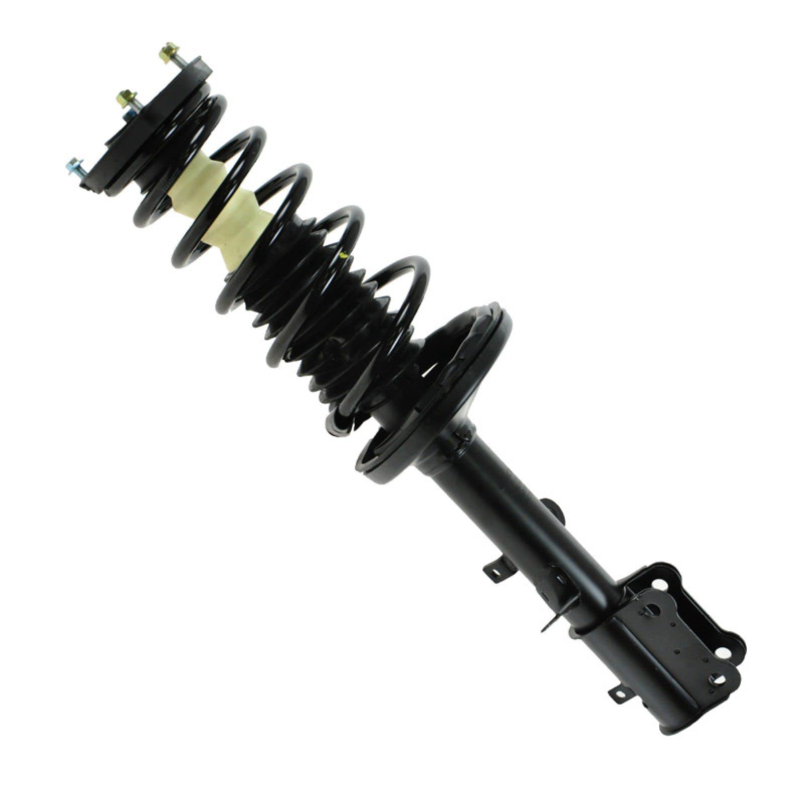 Trq Rear Left Complete Strut & Coil Spring Assembly Drivers Side Compatible With 1998-2002 Chevrolet Prizm 1993-1997 Geo 1993-20