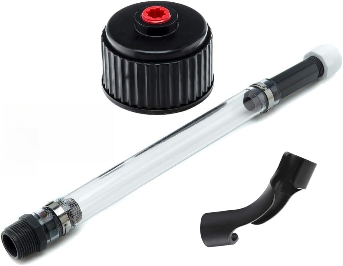 Uhzz Racing Fuel Tank Fill Port Hose And Cap Kit For Vp Racing Fuel Tanks, Racing 5 Gallon Gasoline Tanks, Gas Cans, Vp Racing Fuel Jugs,Upgraded Filter Designs