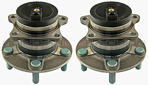 Trq Rear Wheel Hub Bearings Assembly Set Compatible With 2007-2012 Mazda Cx-7