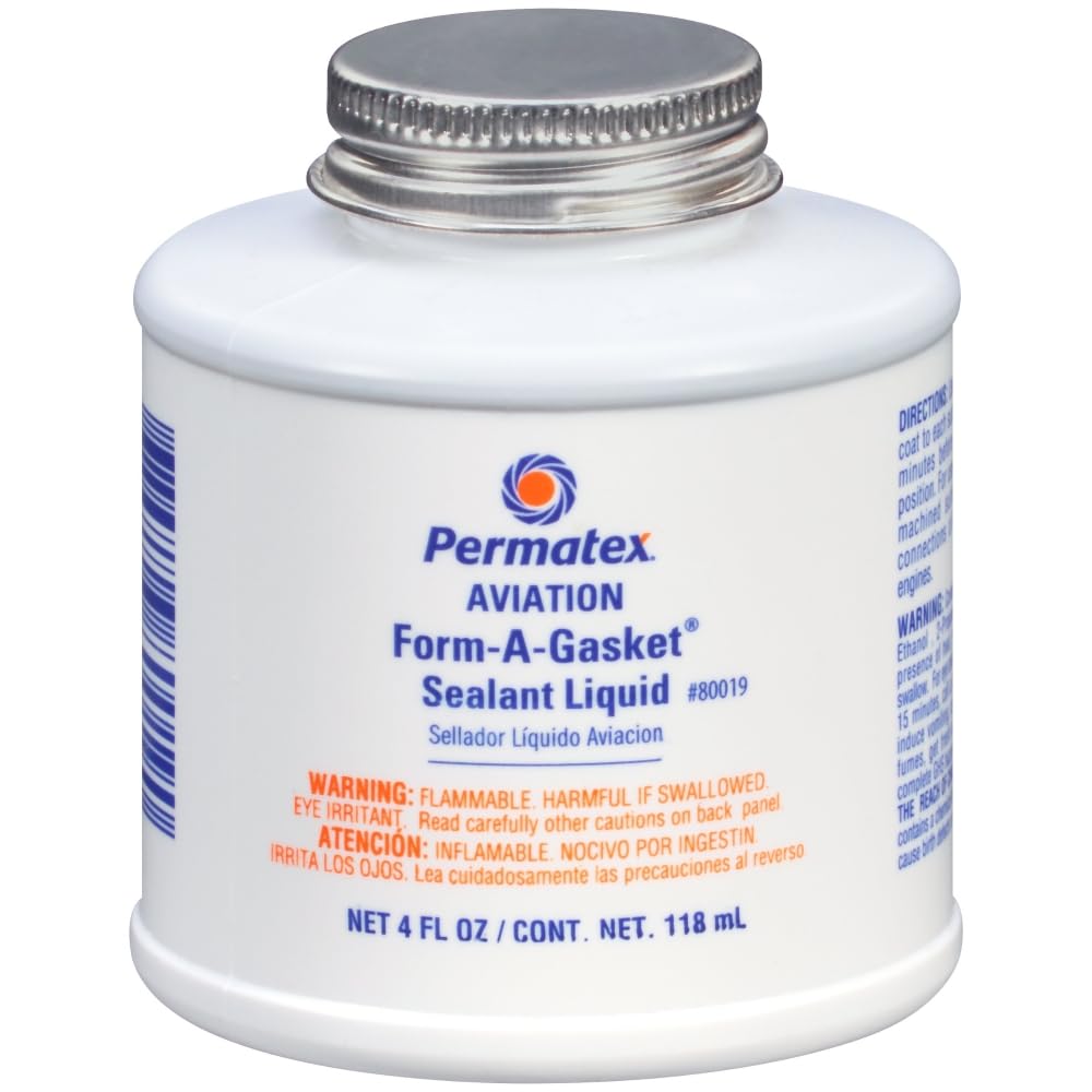 Permatex 80019 Aviation Form-A-Gasket No. 3 Sealant, 4 Oz.