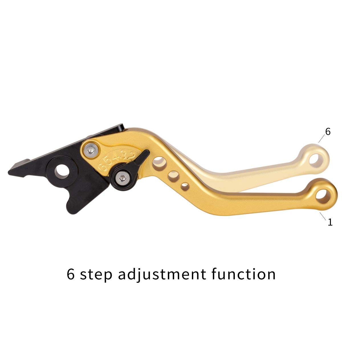 Hopider Short Brake Clutch Levers Compatible With Grom Msx125 2014-2019, Cbr250R 2011-2013, Cbr300R/Cb300F/Fa 2014-2019, Cb400F/