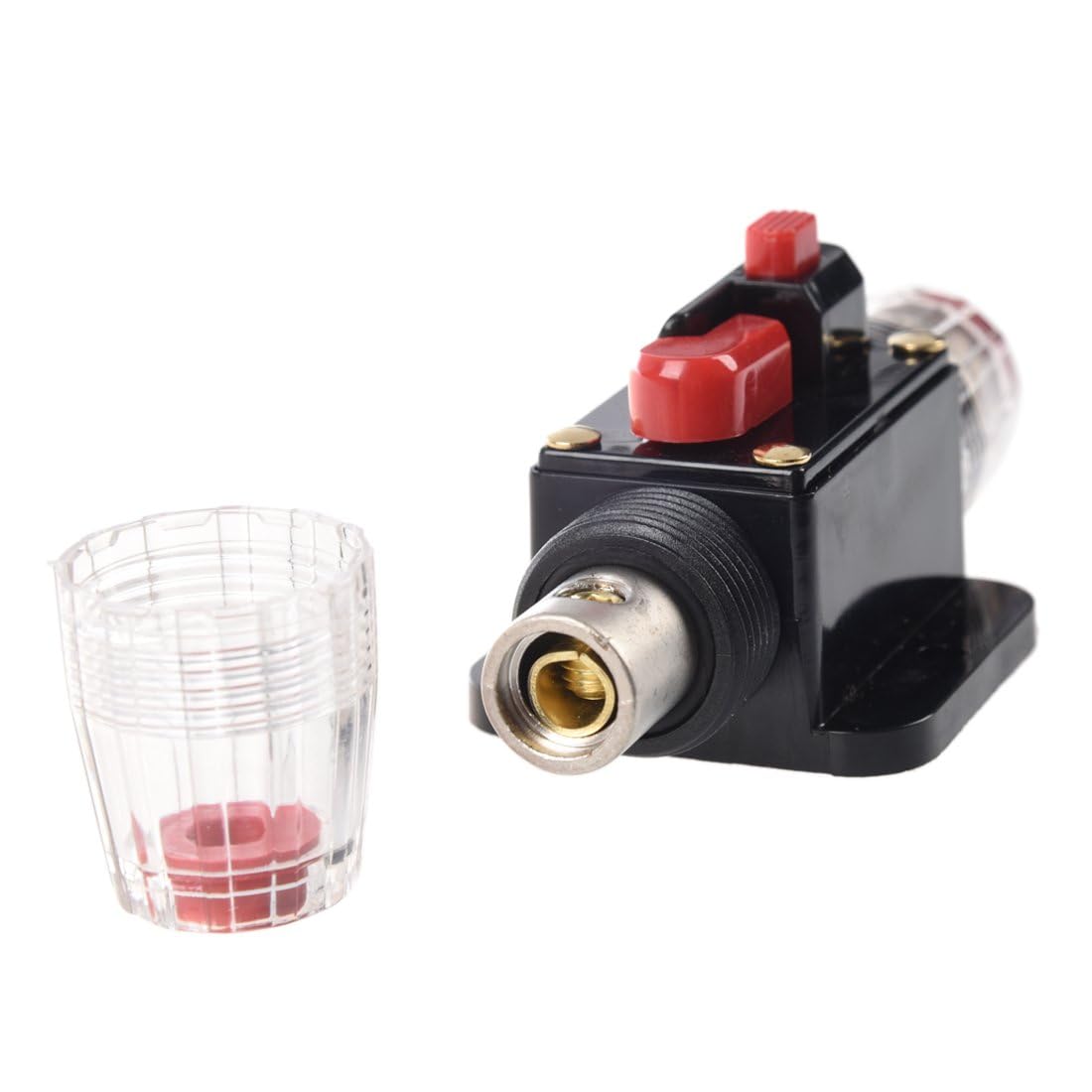 Anjoshi Fuse Holders 40Amp 20A 30A 50A 60A 80A 100A 150A Inline Circuit Breaker For Car Audio And Amps Overload Protection Reset