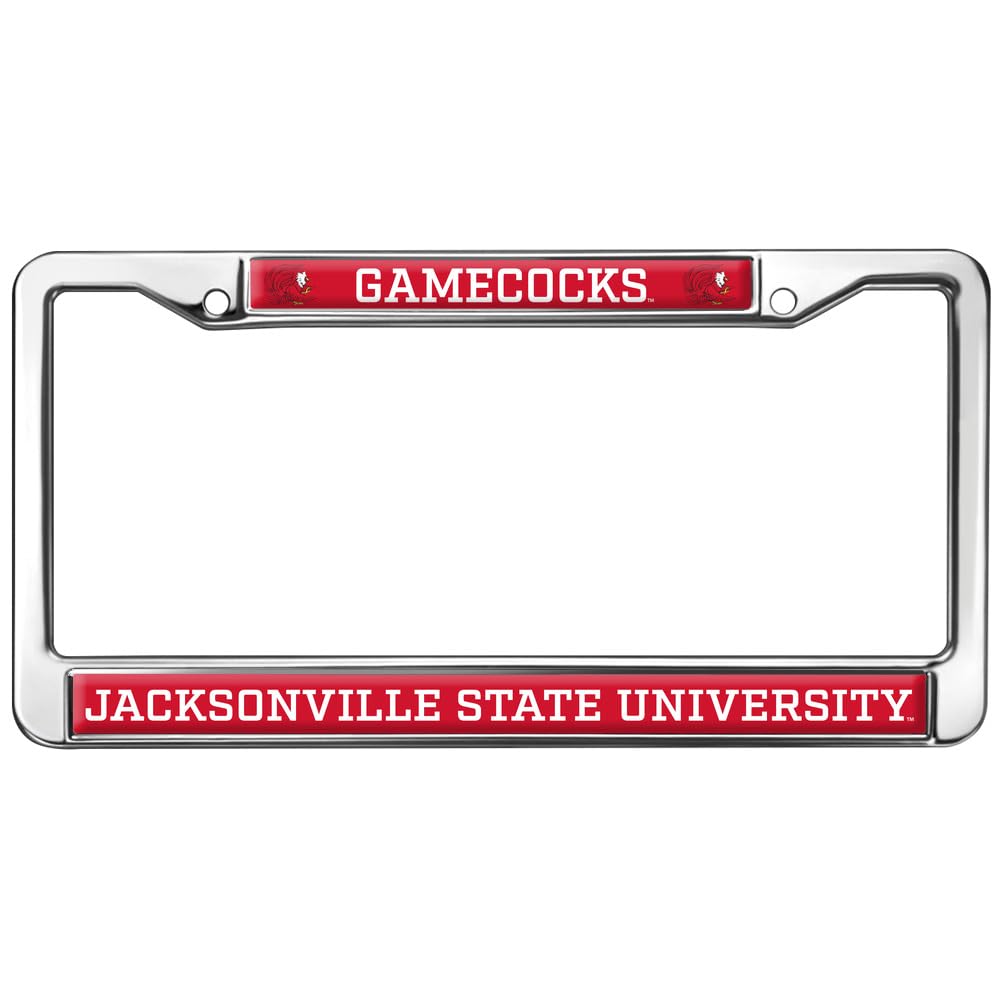 Jacksonville State University Alumni Full Size Standard License Plate Metal Frame