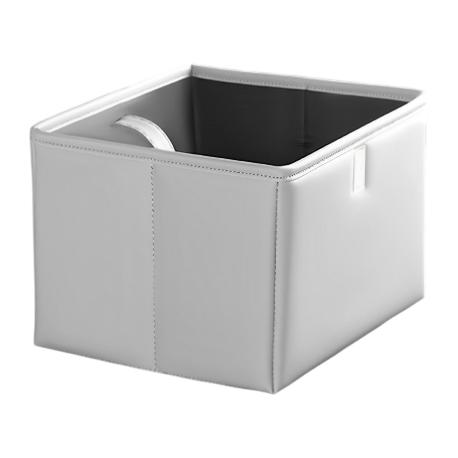 LOOM TREE Foldable Back Seat Car Trash Bin Portable Tear Resistant with Hanging Straps White | Seat Covers | Interior | Car & Tr