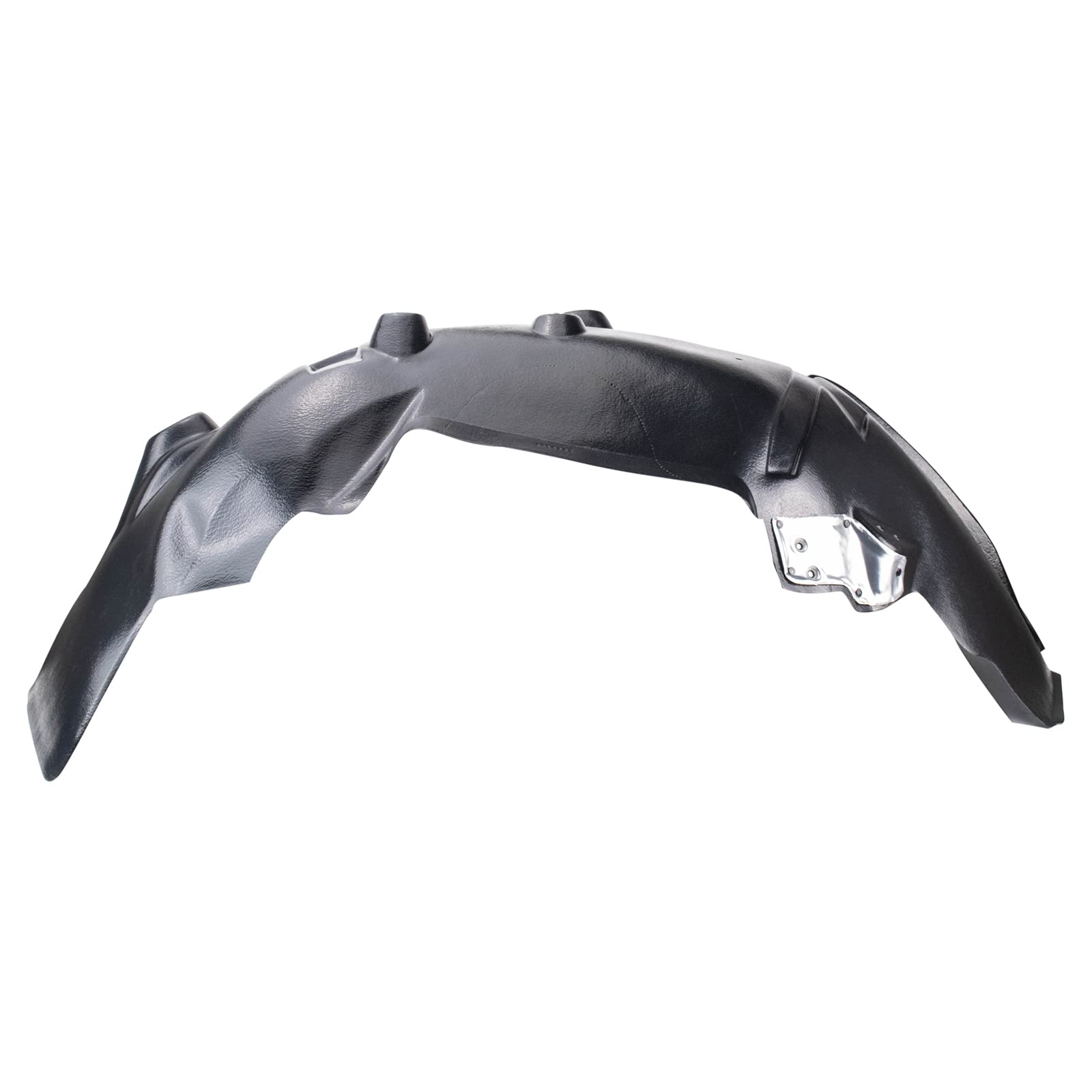 Trq Black Stainless Steel Inner Fender Liner Set Compatible With 2010 Dodge Ram 2500/3500 2011-2013 Ram 2500/3500 (2 Piece)