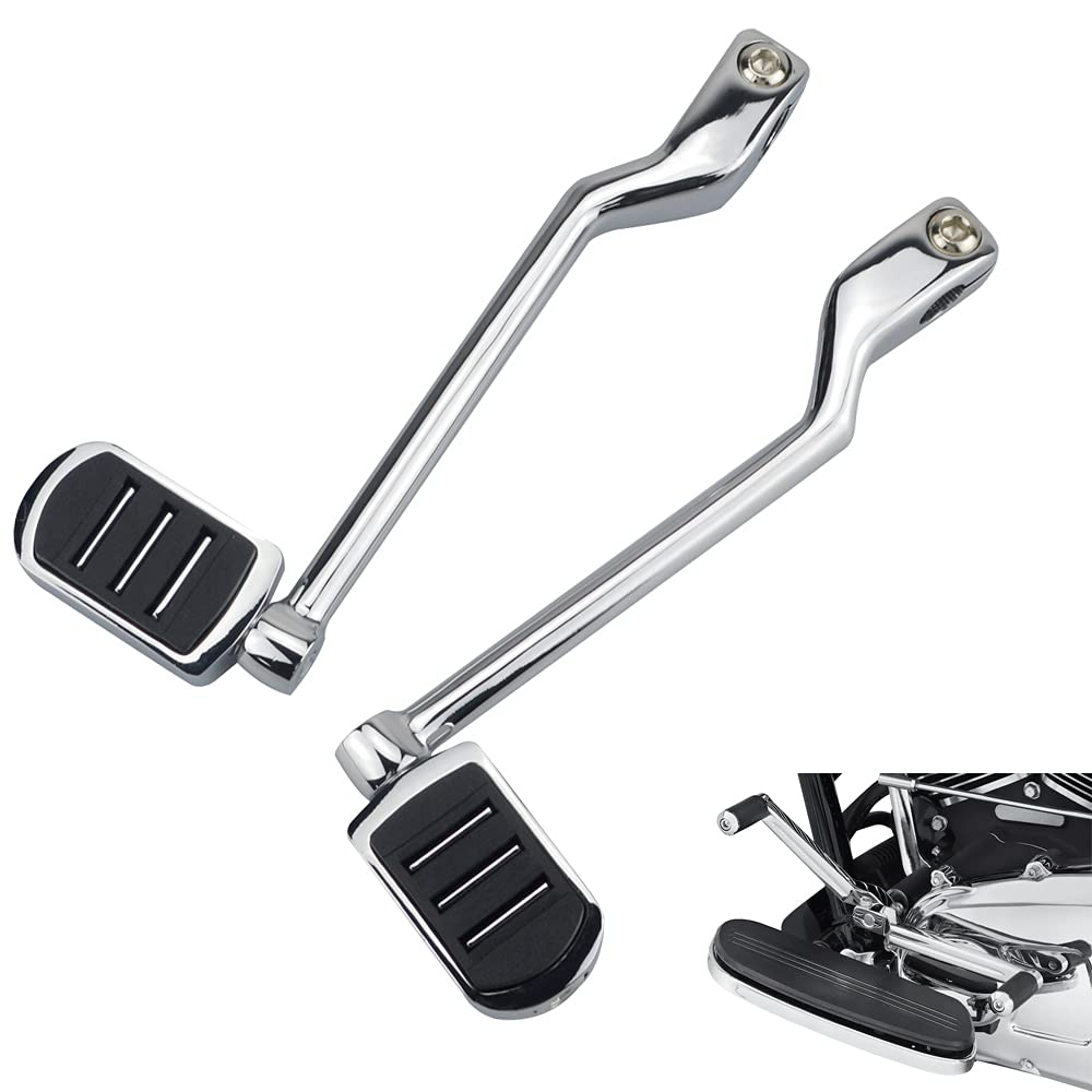 Wowtk Heel Toe Shift Pegs, Front And Rear Levers W/Shifter Pegs For Harley 1986-2017 Fl Softail,1988-2024 Touring Road King Road Glide Street Glide Electra Glide And 2008-Later Trike Models