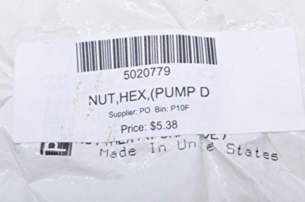 Polaris Oem Pump Drive Hex Nut 1996-1999 Sl Slt 700 900 Slh Slx Slth Sltx-B Hurricane 5020779