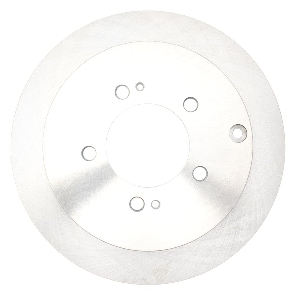 Trq Rear Brake Rotors Set Solid Compatible With 2009-2015 Mitsubishi Lancer 2008-2013 Outlander