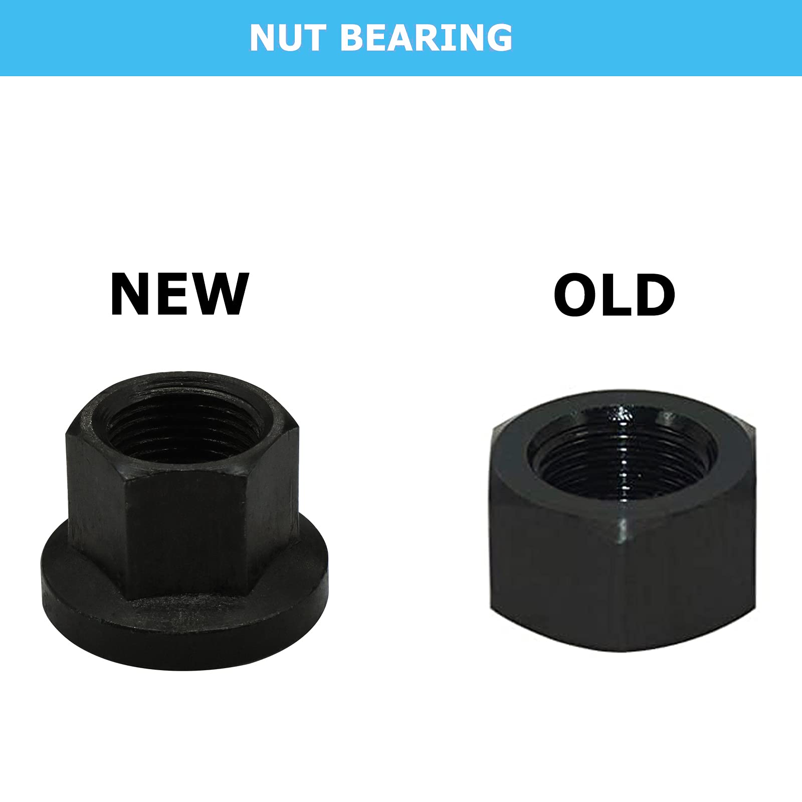 Inner Axle Side Seal Installation Tool Compatible With Dana 30/44/60 Axles Front Differentials. With Thrust Bearing & Flange Nut