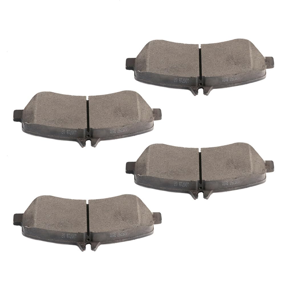 Automuto 4Pcs Front Semi-Metallic Disc Brake Pads Set D1406 For Mercedes-Benz Glk250 2013-2015,For Mercedes-Benz Glk350 2010-201