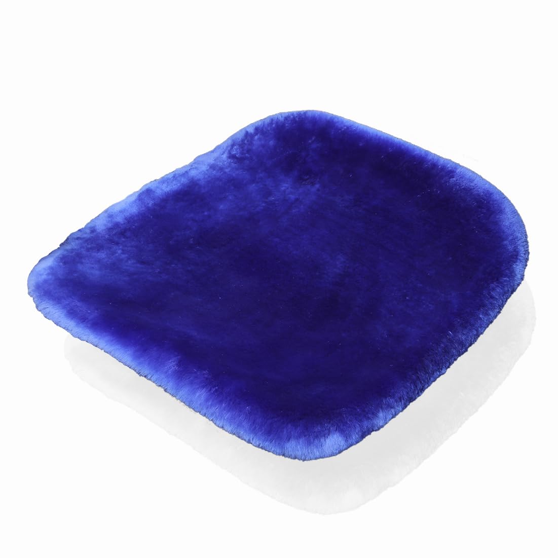 Ogland Fluffy Genuine Australia Sheepskin Car Seat Cover For Auto Interior Accessories With Soft Fuzzy Woolnatural Fur Non-Slip