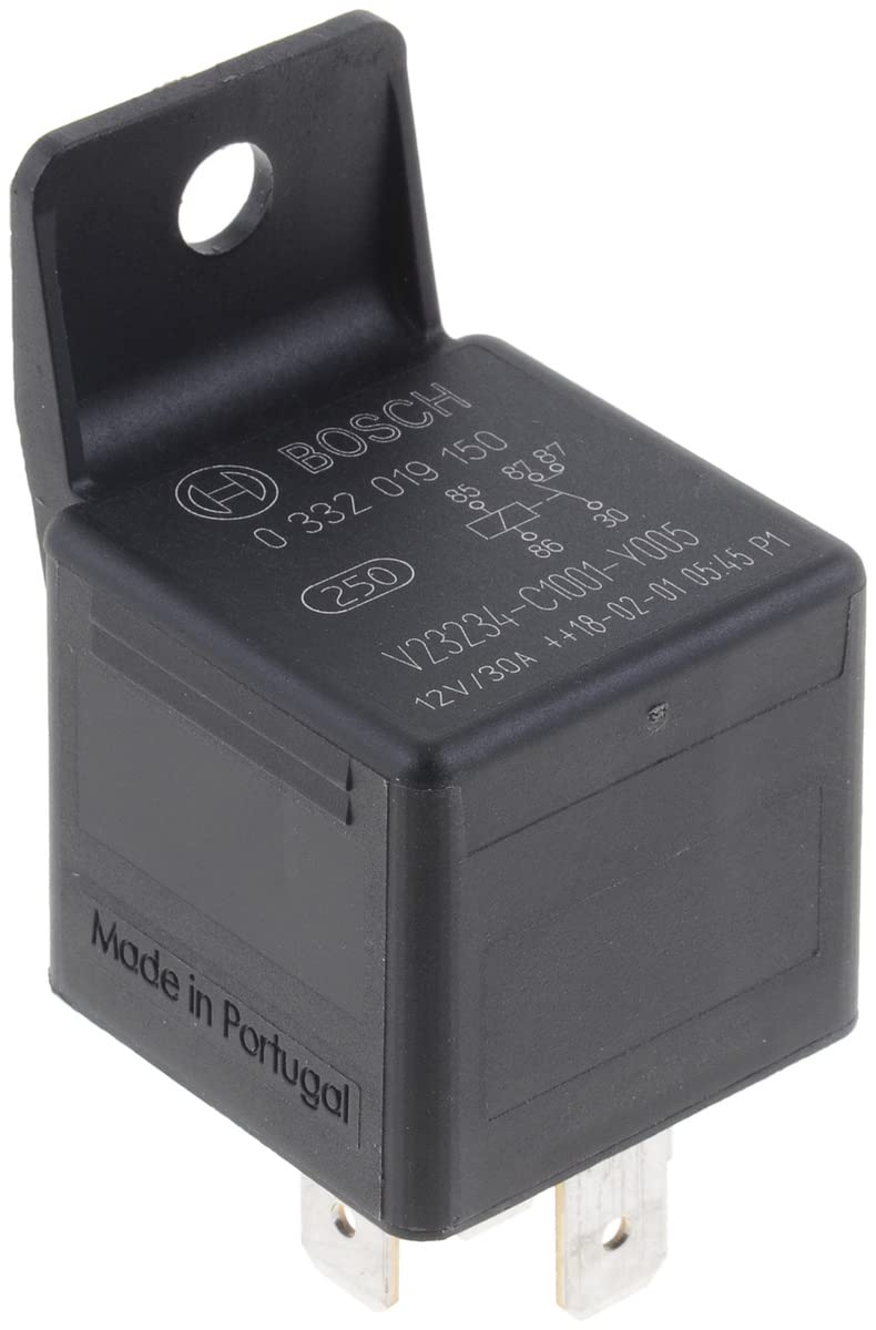 Bosch 0332019150 Normal Open Mini Relay - 5 Pins, 12 V, 30 A - Single