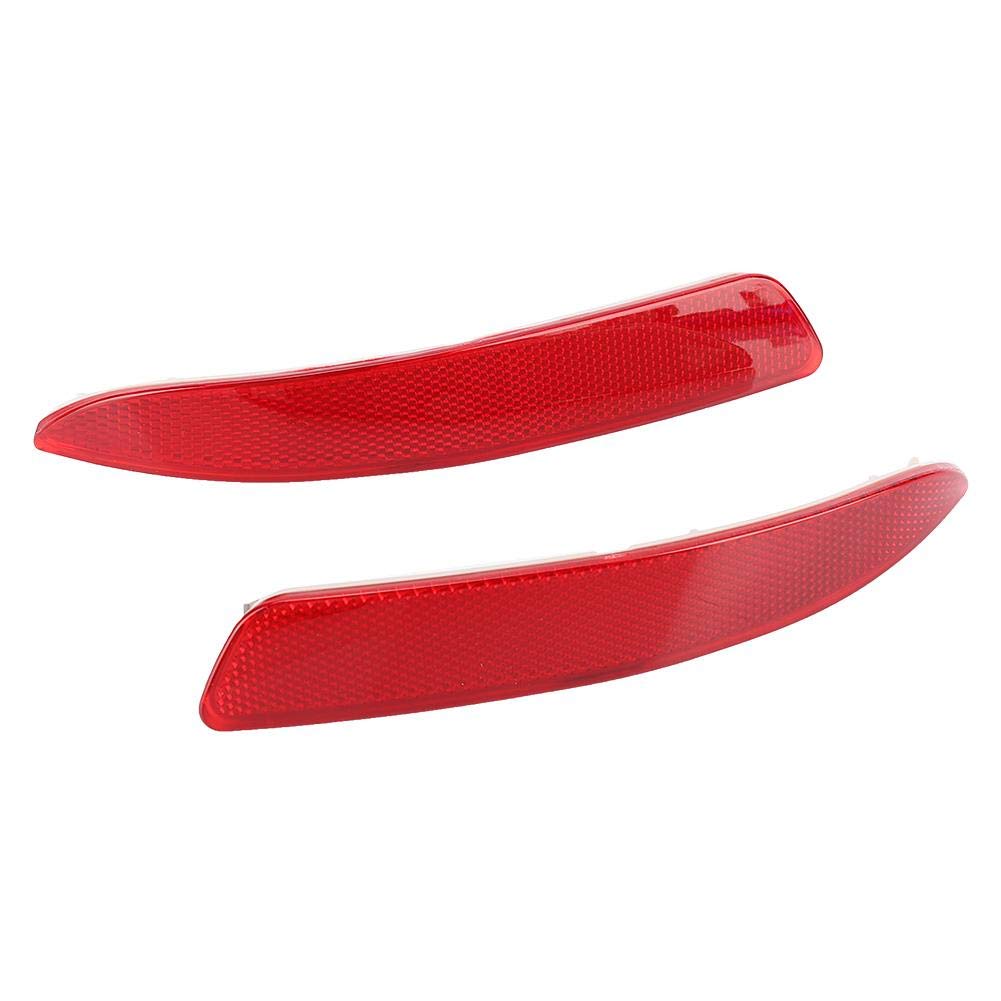 X5 Reverse Reflector Oem,Rear Red Reflector,Red Rear Bumper Reflector Bumper Trim Reflector Marker 63217158949 63217158950 Fit f