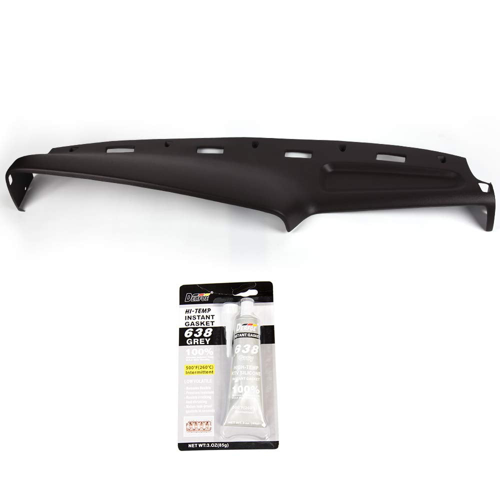 PIT66 Dash Cover Compatible with 1994 1995 1996 1997 Dodge Ram 1500 2500 3500 Truck Dashboard Cover Brown