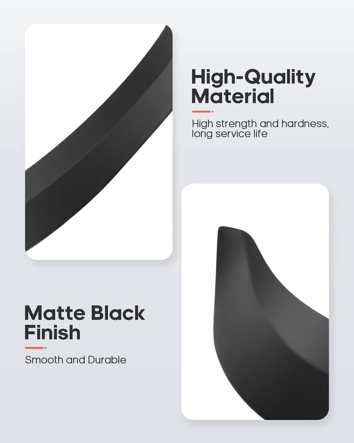 FINDAUTO ABS Rear Trunk Spoiler Wing with 3rd Brake Light Fits for 2009-2015 for Nissan Maxima Trunk Lip Spoiler