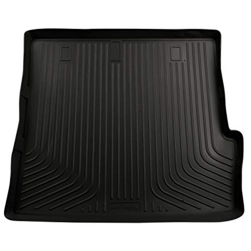 Husky Liners Weatherbeater Cargo Liner | Fits 2009-2015 Honda Pilot (To Back Of 2Nd Row Over Folded Flat 3Rd Row) | 1-Pc Black -