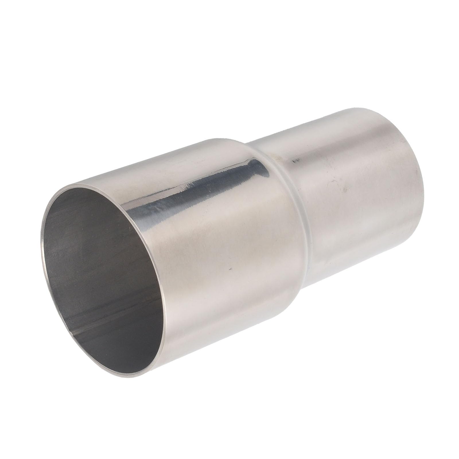 BATONECO OD 1.75 Inch to ID 2 Inch Exhaust Pipe to Component Pipe Adapter Reducer 1.75'' OD to 2'' ID Polished Stainless Steel 4