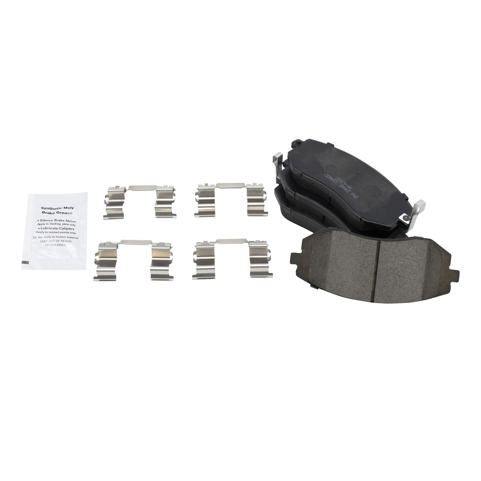 TRQ Front Brake Pads Ceramic Compatible with 2005-2006 Saab 9-2X 2003-2006 Subaru Baja 2003-2010 Forester 2002-2010 Impreza 2002