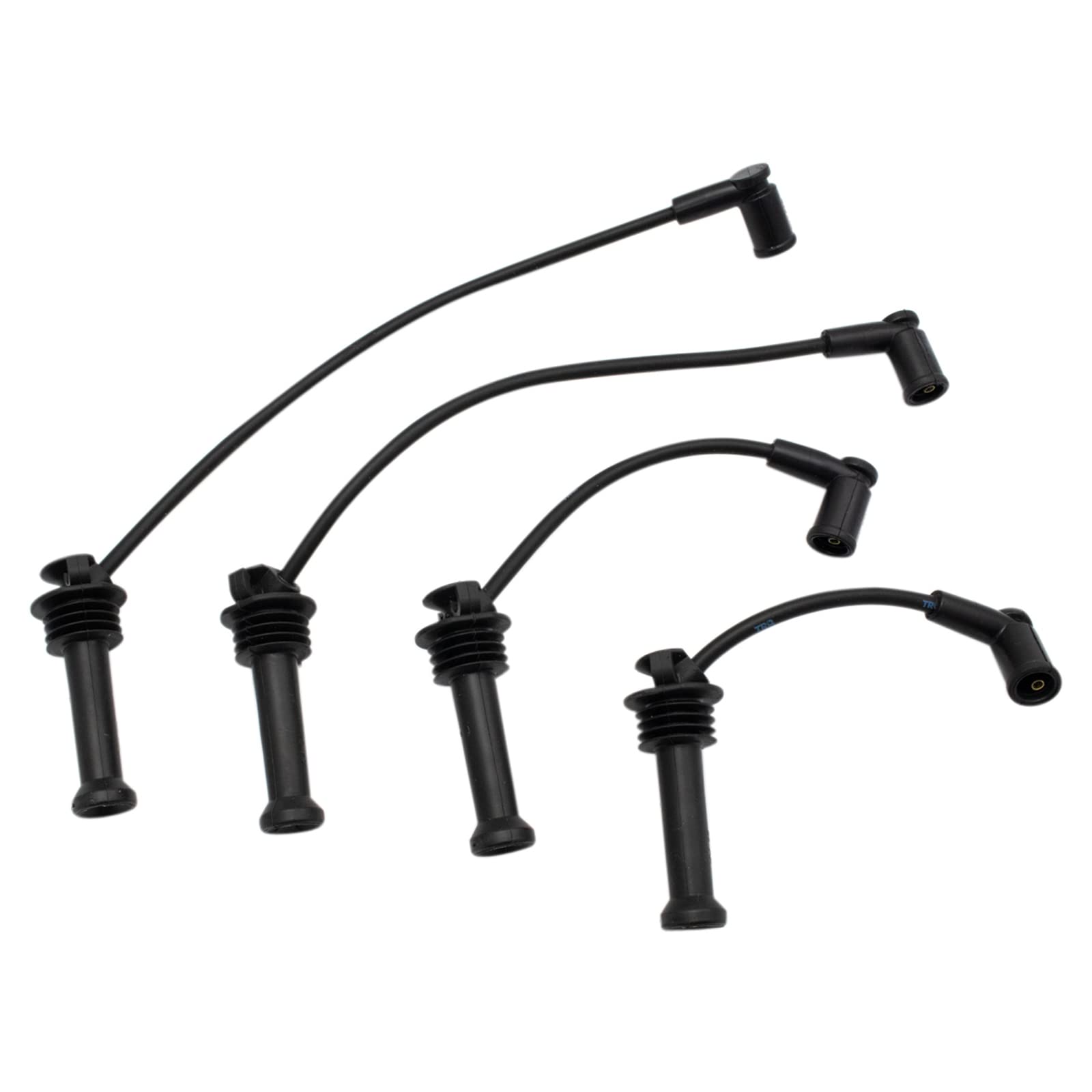 Trq Ignition Spark Plug Wire Kit Set For 2011-2015 Ford Fiesta Naturally Aspirated 1.6L New