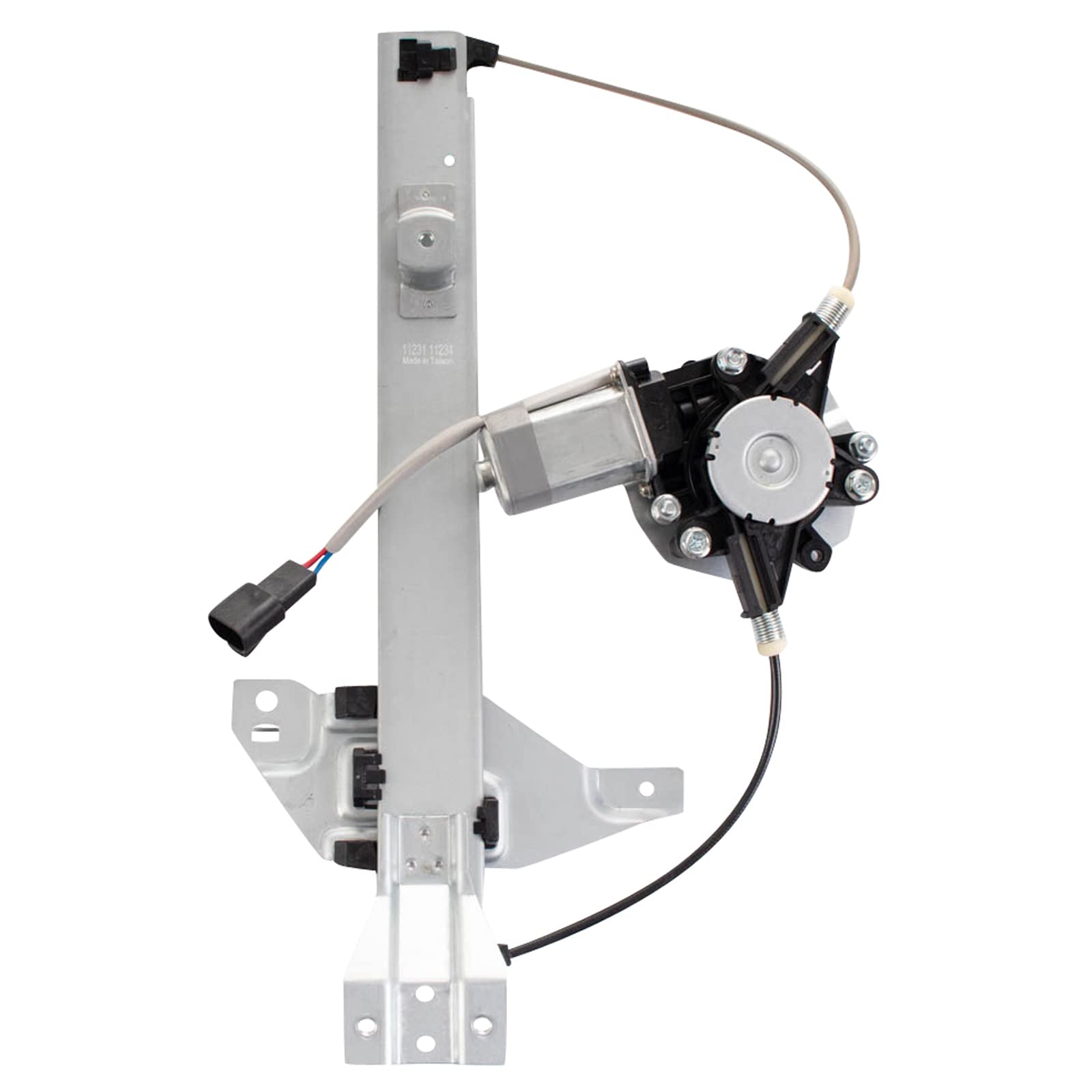 Trq Rear Left Power Window Regulator & Motor Assembly Drivers Side Compatible With 2006-2013 Chevrolet Impala 2014-2016 Impala L