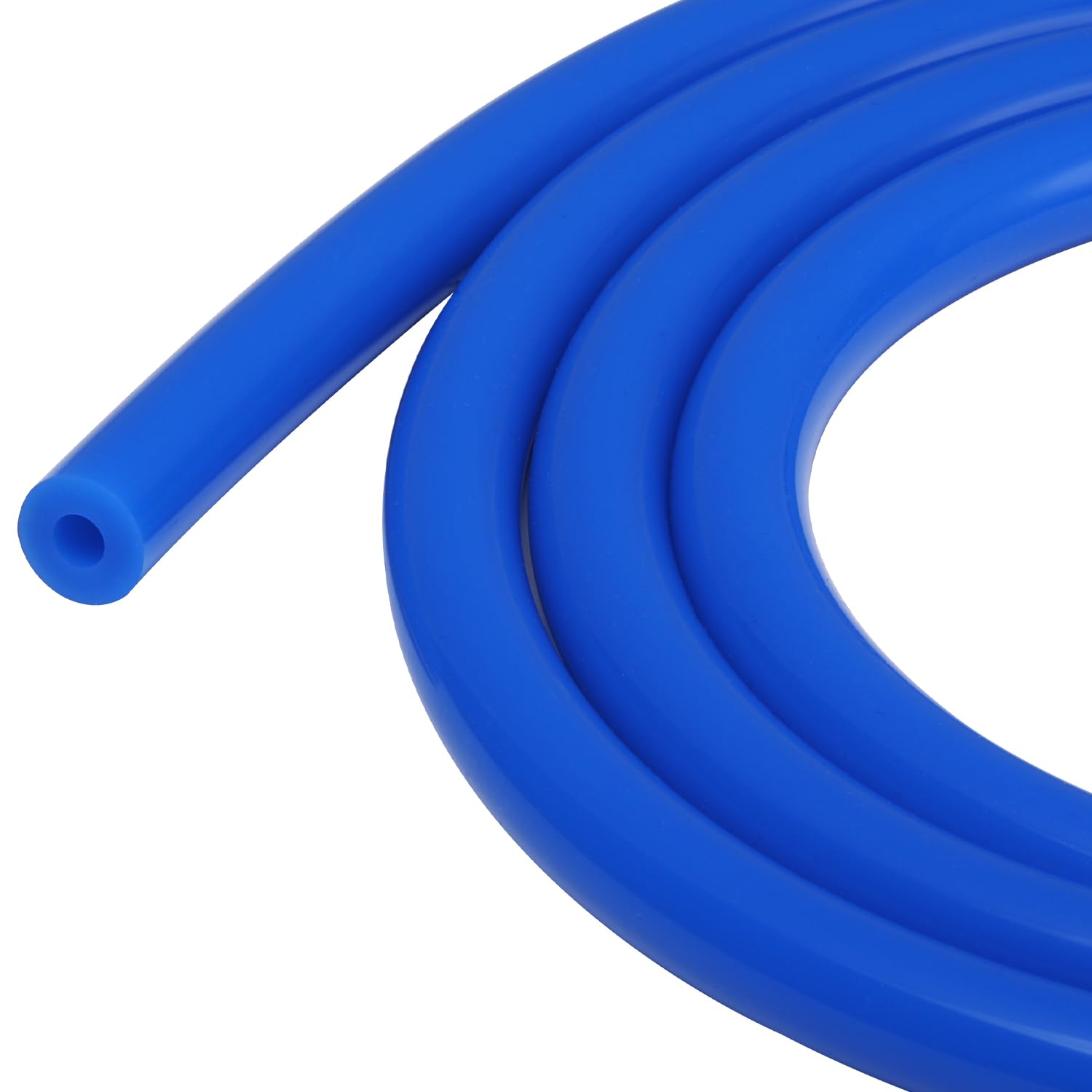 Podavelle 5/32'' 4mm ID Silicone Vacuum Hose Line Tubing 15FT Blue 130 PSI Maximum Pressure