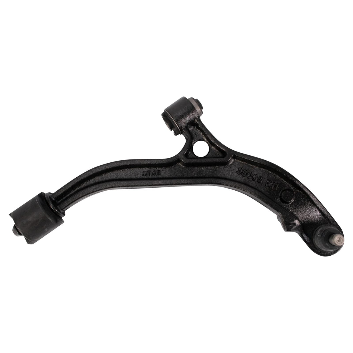 Trq Front Right Lower Control Arm With Ball Joint Passenger Side Lower Compatible With 1996-2000 Chrysler Town & Country 2000 Vo