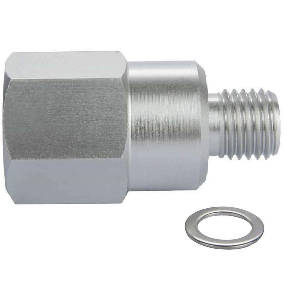 Ls Engine Swap Coolant Water Temp Sensor Adapter M12 1.5 Adapter To 3/8 Npt Temperature Sensor Ls1 Lsx Ls3 Lm7 Lr4 Lq4 Ls6 L59 L