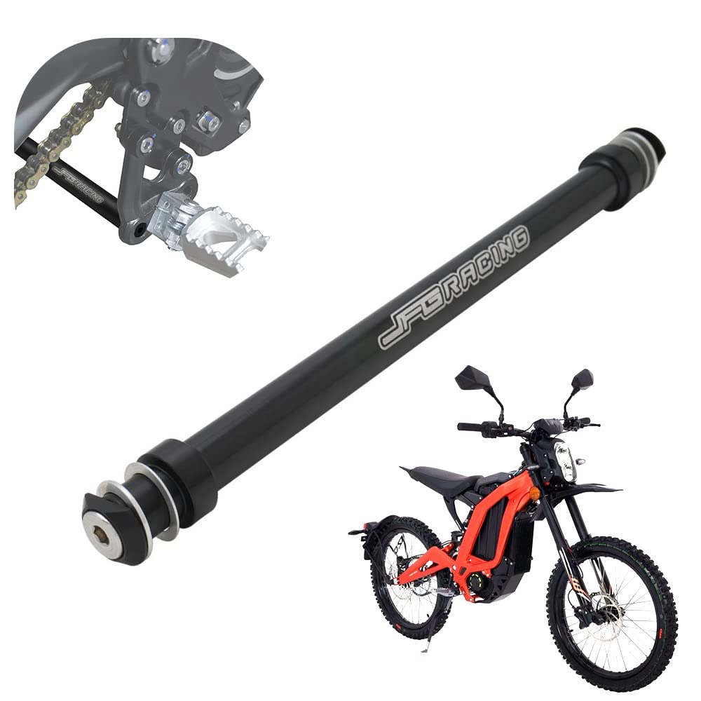 JFG RACING Footpegs Support Brace for Surron Light Bee,CNC 7075 Aluminum Support Bracket with Screws Brackets for Electric Bike 