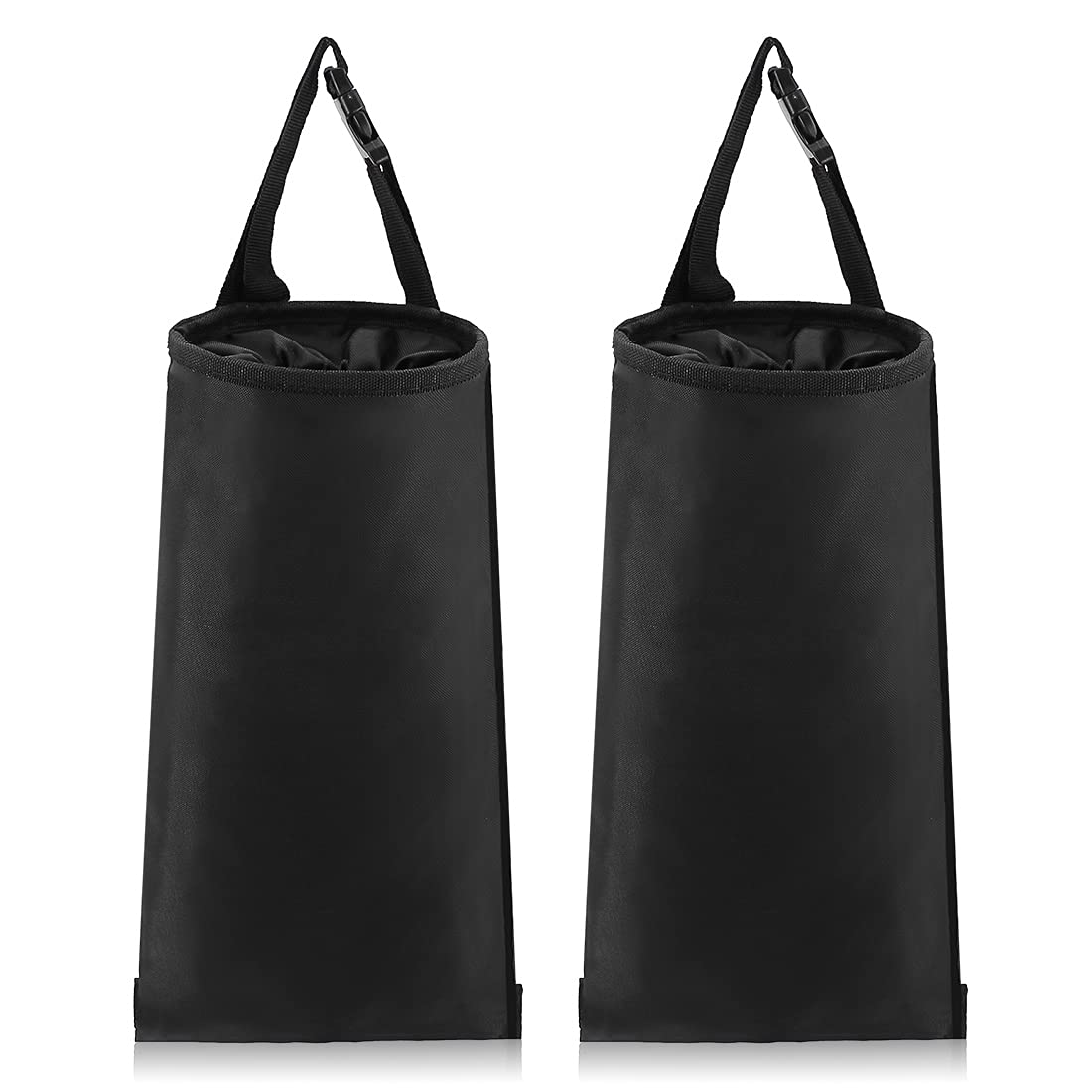 UTSAUTO 2 Pack Car Trash Bags Car Trash Can Washable Eco-Friendly Seat Back Hanging Car Trash Bag Car Garbage Bag for Car,Travelling,Outdoor
