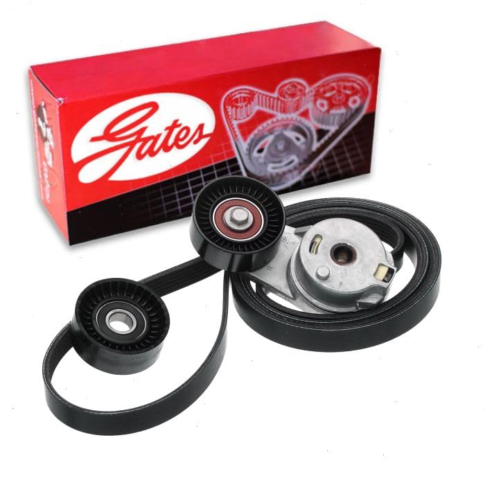 Gates Complete Serpentine Belt Drive Component Kit compatible with Ram 1500 5.7L V8 2013-2020