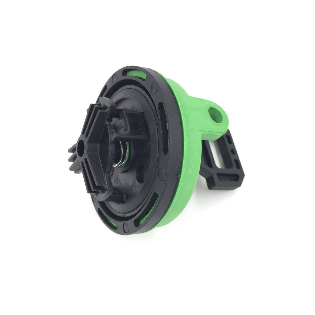 Buma Heavy Machinery Fuel Cap, Plastic, Green, Compatible with Heavy Machinery