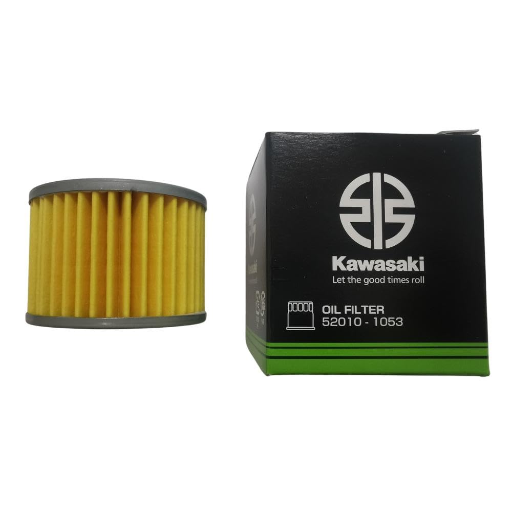 Kawasaki Oem Oil Filter 52010-1053 Kfx450R Kx450F Eliminator 125 Klx250 140 Klx300 Multi Unit Fit