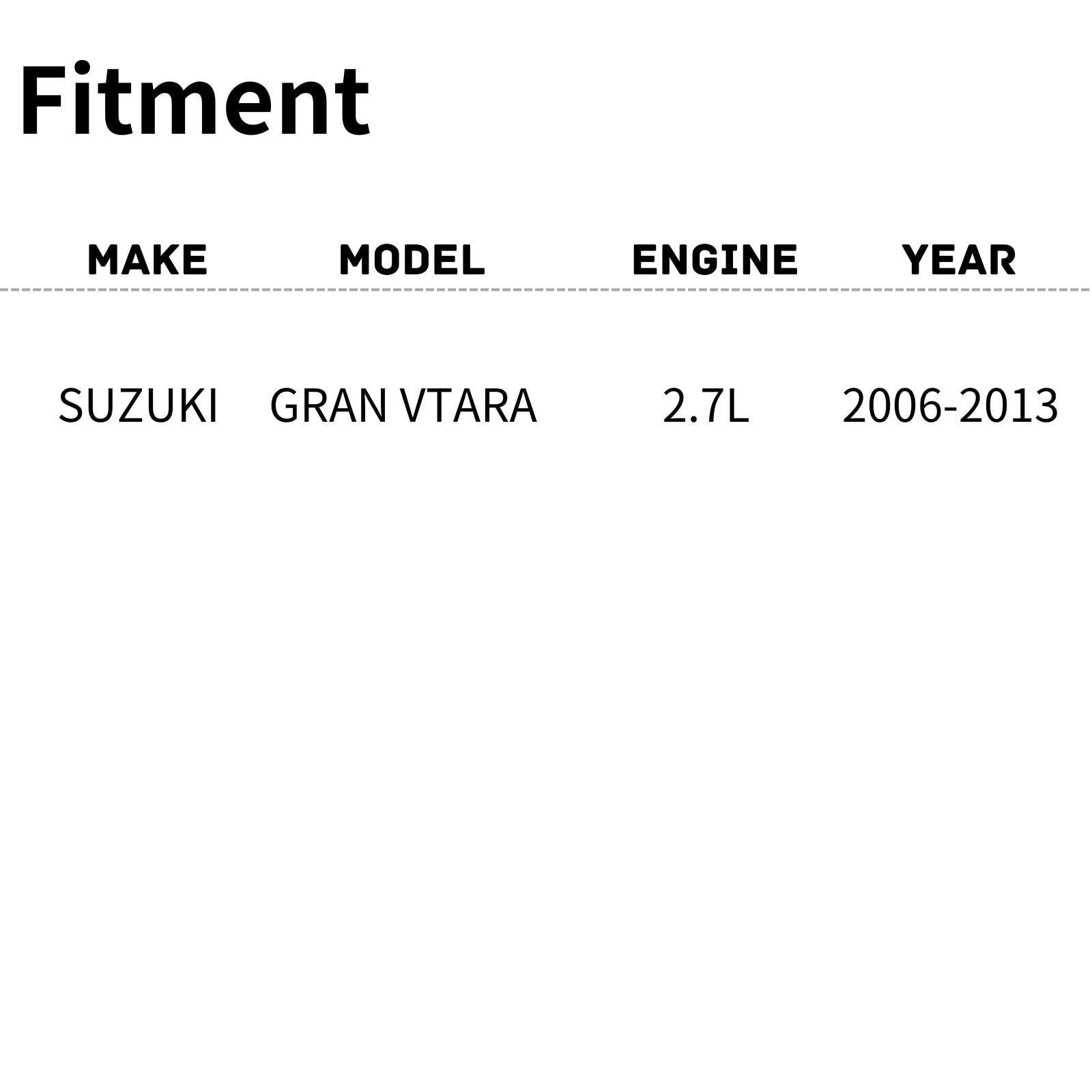 TYG OE Replacement(CAPA Quality) Cooling Fan Extra Silent for 2006-2013 Suzuki Gran VTARA 2.7L | 17760-65J00 | SZ3115108 | 621-5