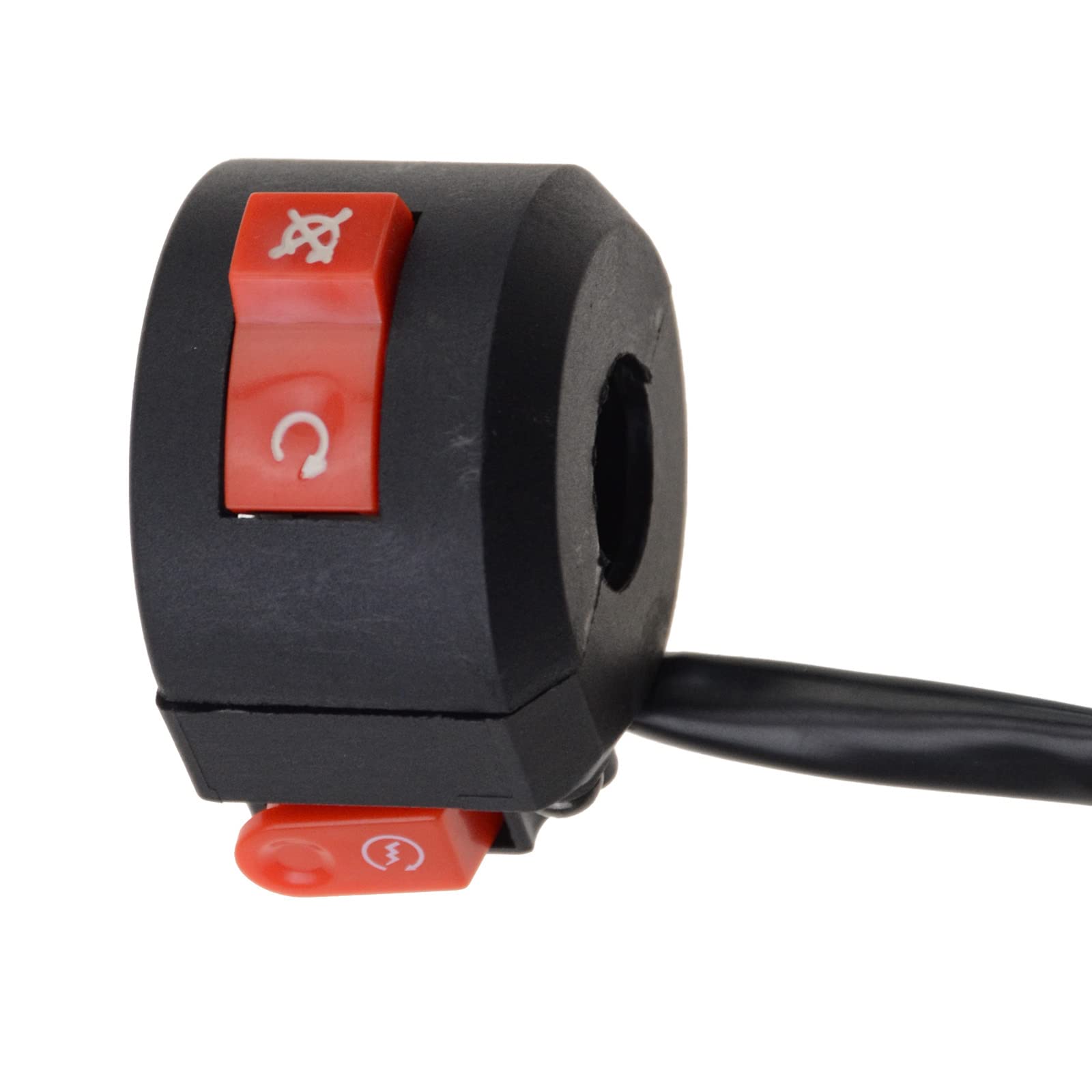 GOOFIT 7/8'' 22mm Handlebar Mount Motorbike ON OFF Start Kill Switch Replacement for Taotao ATVs Quad Wheelers Motorcycles Pit B