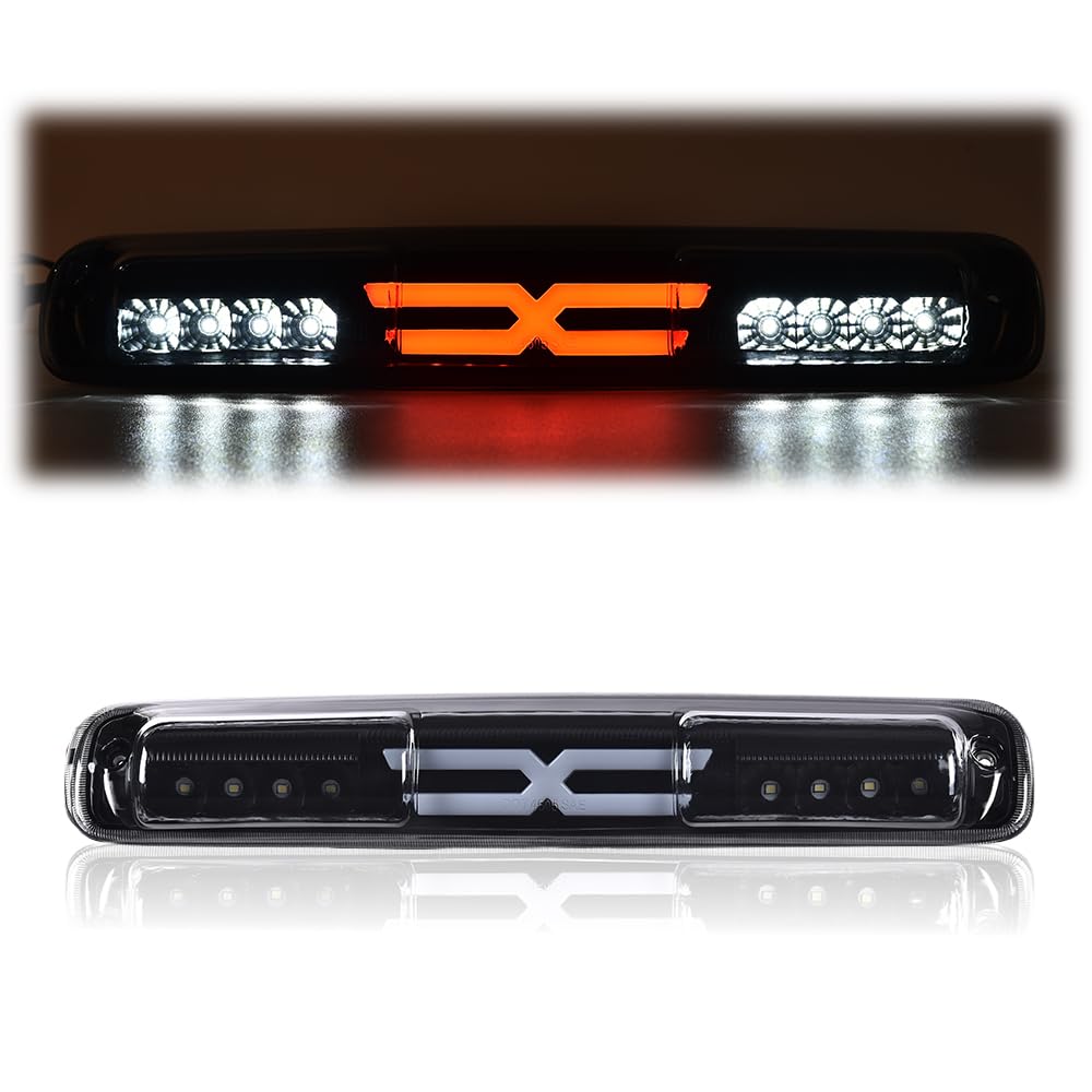 Pit66 3Rd Brake Light Compatible With 1999-2007 Chevy Silverado 1500 2500 3500 & Hd Models /1999-2007 Gmc Sierra 1500 2500 3500