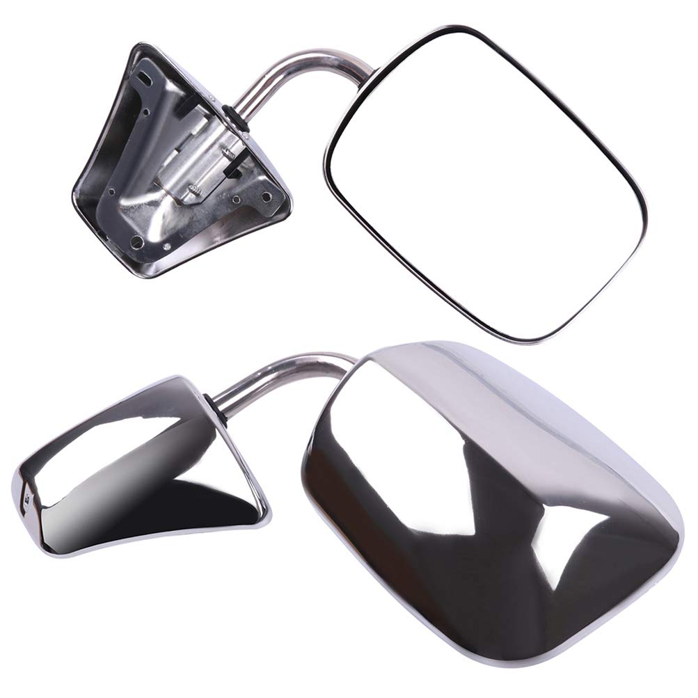 SCITOO Side Mirrors Fit For 1973-1991 For Chevy Blazer Suburban 1973-1987 Pickup Truck 1988-1991 Pickup Truck/For GMC Truck Driv