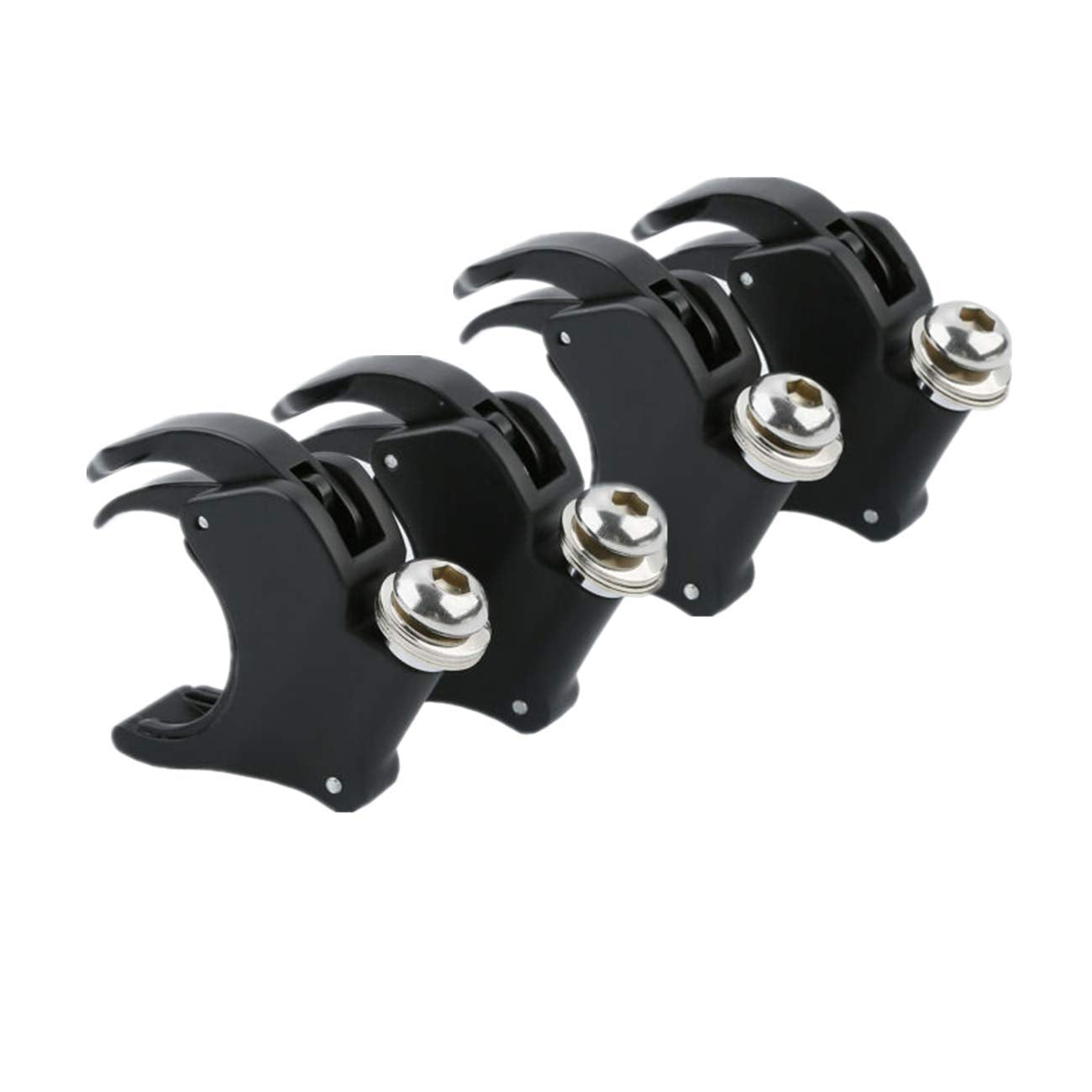 TCMT 2 Pairs 49mm Detachable Windshield Clamps Fits For Harley 2002-2010 VRSCA VRSCAW, 2004-2005 VRSCB, 2007 VRSCX, 2016-later X