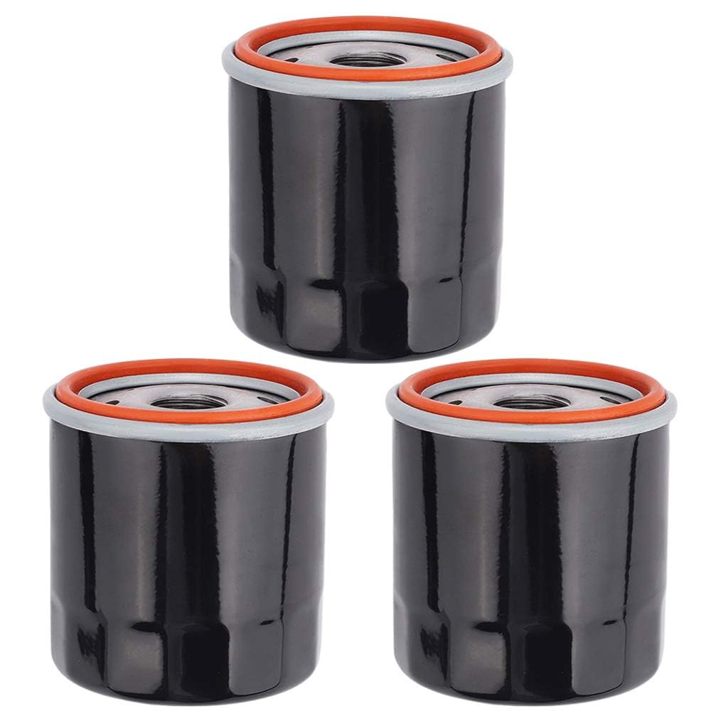 Anzac Am107423 Oil Filter For Kawasaki 49065-2071 Replace 49065-0724 49065-7010 Oil Filter Elment For Kawasaki Fx850V Fx801V Fj180V Fh381-721V Fh601-770D Fx751-Fx1000V Engine Models 3Pack