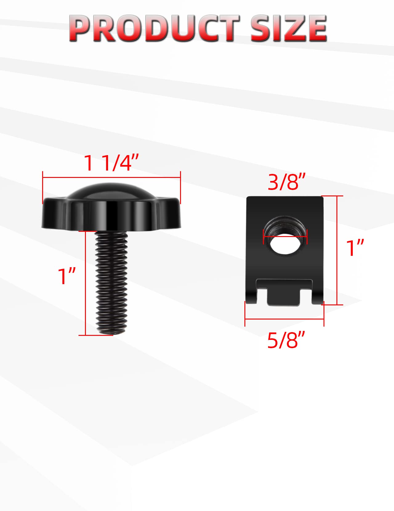 Amazicha Theft Deterrent Saddlebag Locks Saddle Bag Lock Black Fit For Harley Davidson Touring Street Glide, Electra Glide, Road King, Road Glide 1988-Later