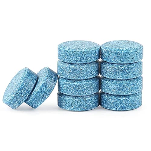 Autofrill 10 Pcs Car Accessories Car Glass Cleaner Detergent Effervescent Tablets, Car Windshield Cleaner Wiper, Car Cleaning Ki
