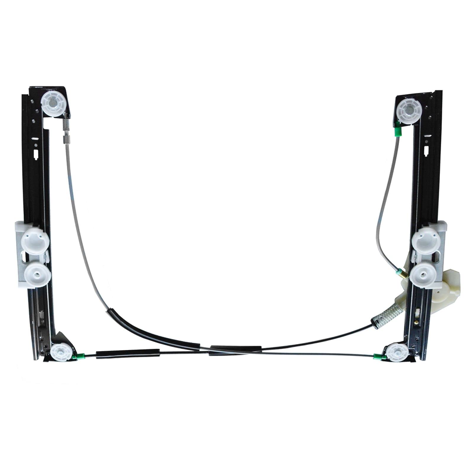 Trq Front Power Window Regulator Set Compatible With 2002-2005 Mini Cooper Mc1350100 Mc1351100