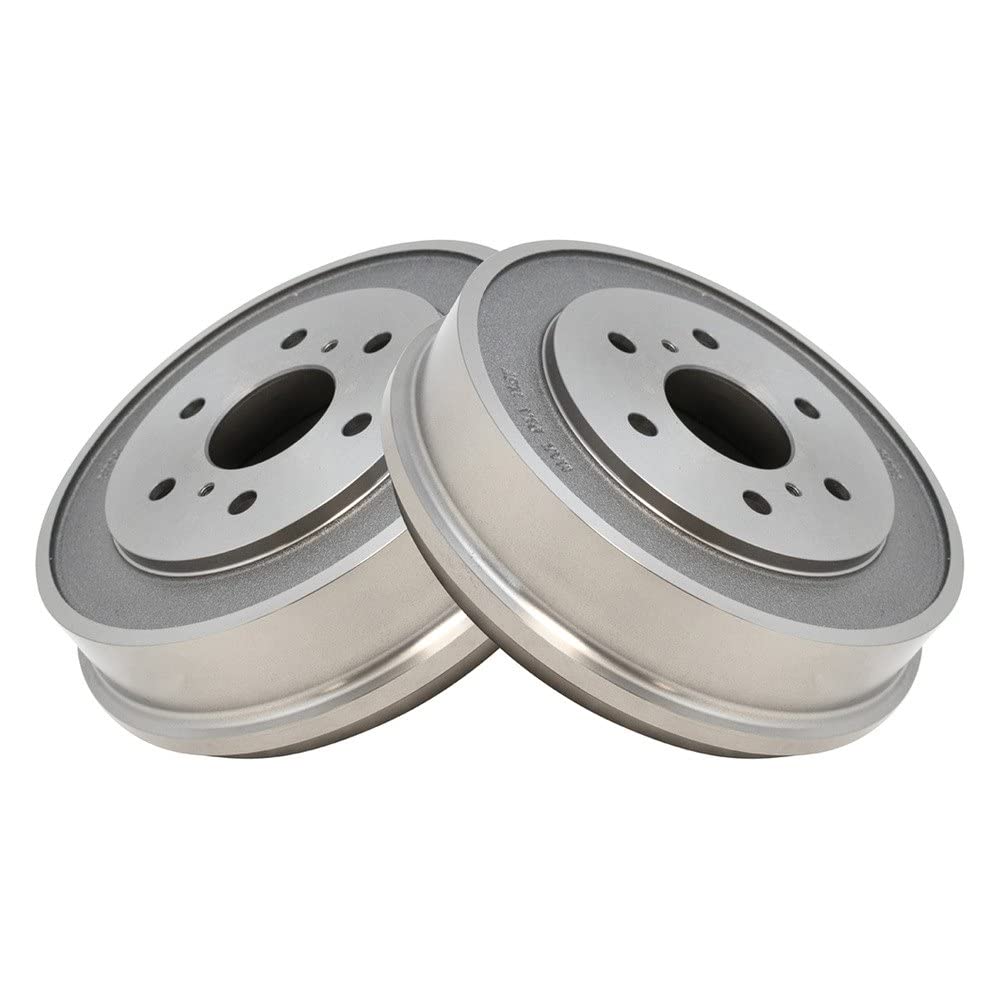 Trq Rear Brake Drum Pair Set For 2005-2008 Gmc Sierra 1500/2007 Gmc Sierra 1500 Classic / 2005-2008 Chevy Silverado 1500/2007 Ch