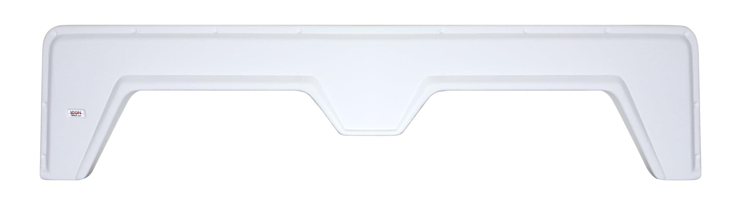 ICON FS310A Tandem Fender Skirt, Polar White