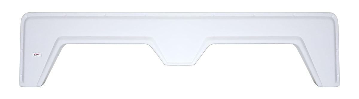 ICON FS310A Tandem Fender Skirt, Polar White
