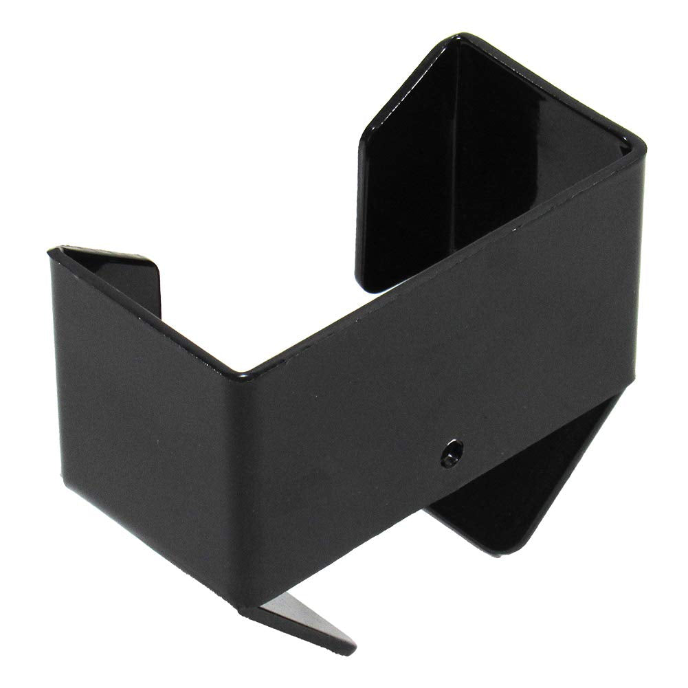 Pit Posse 461BK Air Gauge Holder Pouch Car Enclosed Trailer Garage Shop - Made in USA - Aluminum Tire Meter Air Pressure Gage St