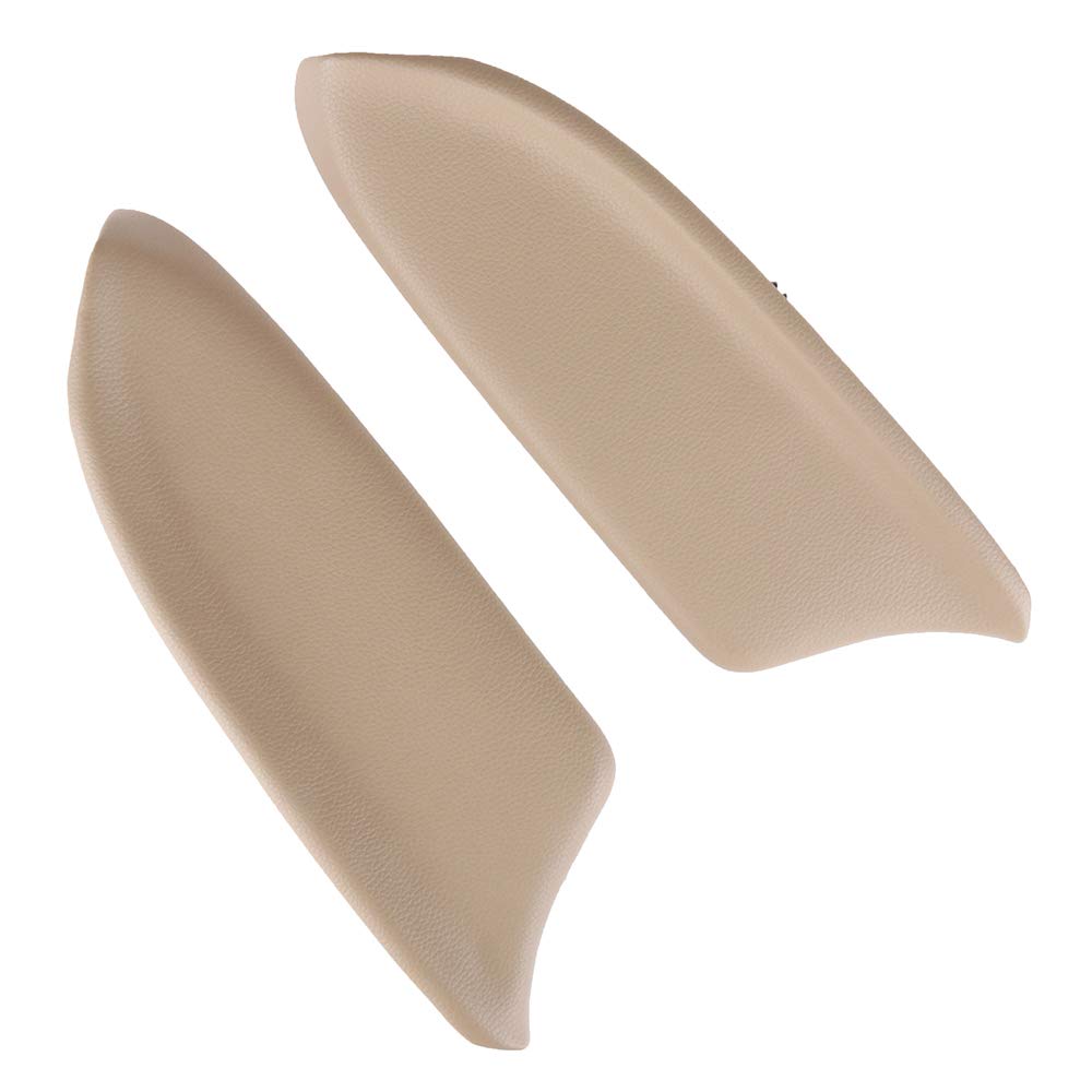 Lujuntec Front Door Panels Armrest Fits 2008-2012 For Honda For Accord Door Armrest Beige(2Pcs)